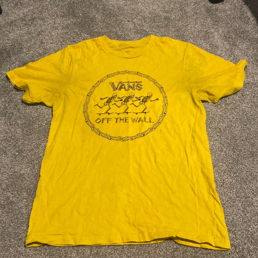 This is the van T-shirt. That’s only been worn a few times.